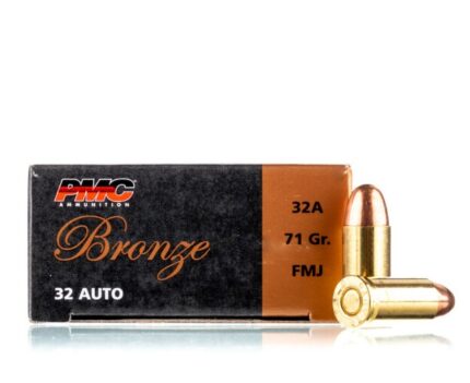 PMC 32 ACP AMMO - 1000 ROUNDS of 71 GRAIN FMJ AMMO